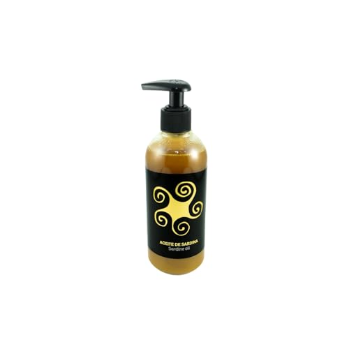 Lenda Aceite de Sardina 250ml para Perros y Gatos con Omega 3 y 6 - Sardine Oil for Dogs and Cats - Aceites de Pescado - Acidos Grasos Esenciales