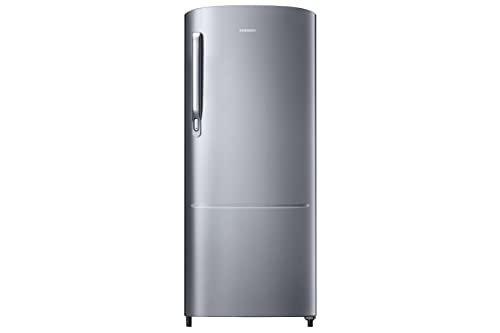 Image of Samsung 183 L, 2 Star, Digital Inverter, Direct-Cool Single Door Refrigerator (RR20H2712S8 /NL, Silver, Elegant Inox, Single Touch Defrost, 2026 Model)