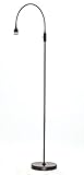 Adesso 3219-01 Prospect 45'-56' LED Floor Lamp, Black, Smart Outlet Compatible