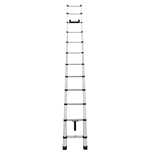 Recpro Rv Telescoping Ladder 12.5Ft Compatible With Lippert On-The-Go Prepped Units #TOP6