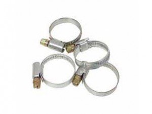 Preisvergleich Produktbild 5 X Schlauchschelle 8-16 mm, Edelstahl Schlauchschellen