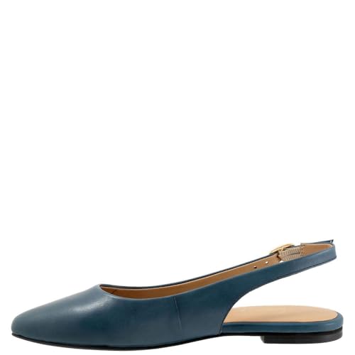 Trotters Women's Ballet Flat, Blue, 84