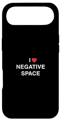 Funny I Heart �l�K�e�B�u�X�y�[�X �O���t�B�b�N�f�U�C�i�[ �~�j�}���X�g�A�[�g �X�}�z�P�[�X iPhone Air �p