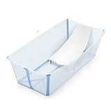 BAIGNOIRE BÉBÉ PLIABLE XL - La baignoire pliable Stokke Flexi Bath X-Large convient aux bébés et aux enfants jusqu’à 6 ans. Dans votre salle de bain ou en voyage, dépliez la baignoire à l’heure du bain sans faire attendre bébé et en toute simplicité.