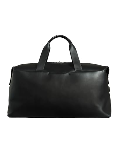 Troubadour Generation Leather Duffle, Premium European Waterproof Calfskin Luxury Travel Bag with DriTan Technology | Mens Padded 16-Inch Laptop Luggage, Comfy Handles & Detachable Shoulder Strap