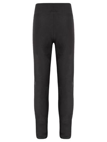 Kids Girls Sparkly Rhinestones Close-Fitting Ice Skating Tights Leggings High Waist Training Competition Pants3