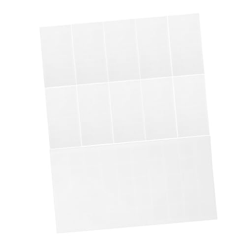 EXAOMBLE 100個 方形透明両面テープ 剥がせる粘着パッド 壁や風船装飾用 トレース残らず多用途接着剤