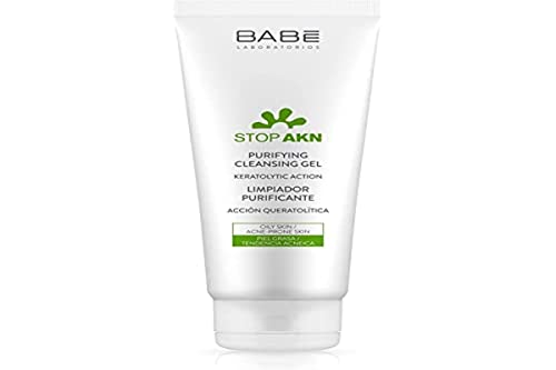 Laboratorios Babé - Stop Akn Limpiador Facial Purificante 200 Ml, Tratamiento Acné, Piel Grasa, Seborregulador, Matificante, Limpieza E Higiene Facial, Uso Diario, Evita El Acné Laboratorios Babé - Stop Akn Limpiador Facial Purificante 200 Ml, Tratamiento Acné, Piel Grasa, Seborregulador, Matificante, Limpieza E Higiene Facial, Uso Diario, Evita El Acné