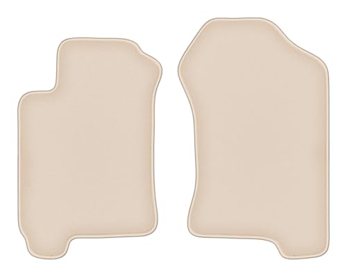 Tapis de voiture velours beige avant pour Subaru Forester I Crossover 1997-2002