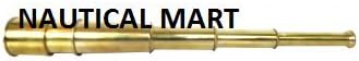 Nautical Vintage 18" Antique Solid Brass Telescope Decorative Telescope
