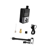 Puissante et portable : la pompe électrique compacte offre un gonflage à haute pression jusqu'à 110 psi. Sa petite taille (8,3 x 5,5 x 3,6 cm) se glisse facilement dans n'importe quel sac à dos pour une utilisation en déplacement.