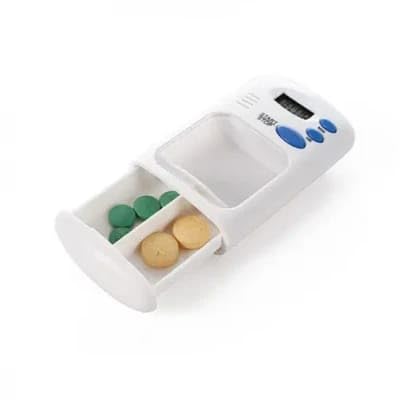 Avenn Mini Portable Pill Box with Digital Alarm Timer, Travel Medicine Organiser, 9x5.5x2 cm-image-15