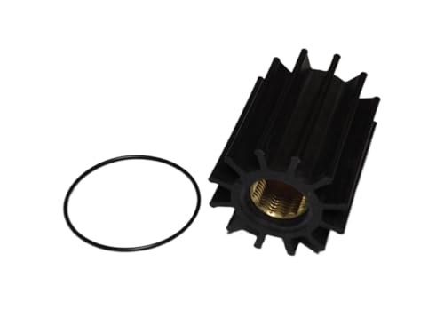 Kit de turbine de pompe à eau de mer D6 robuste avec couvercle rond