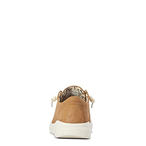 Ariat Womens Hilo Tan Floral Emboss 7.5 #TOP5