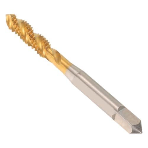 GRIRIW High Speed Steel Spiral 1/4-20 with Titanium Coating, Professional Design and Reliable Performance for Machine Screw Thread Repair in Wide Range of Industries