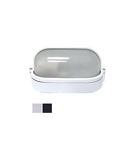 Plafoniera Syntesy ovale bianca palpebra 00480 [SYNTESY]