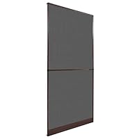 Algopix Similar Product 4 - Brown Hinged Insect Screen for Doors