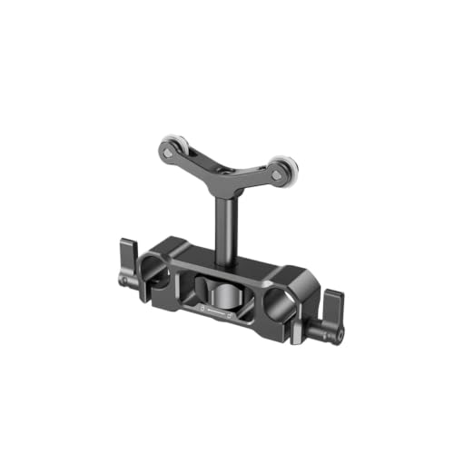 Soporte de Lente para cámara DSLR con rod clamp de 15mm y rango de 73mm-108mm