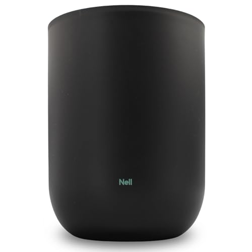 Nell Papierkorb 10L | Schwarz | Moderner Mülleimer ohne Deckel |...