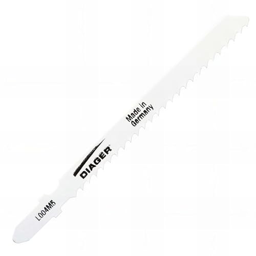 Diager – 5 Stichsägeblätter BIM nicht 3-x gelesen. 75 mm für Aluminium/Metalle – l004 m5 – Diager