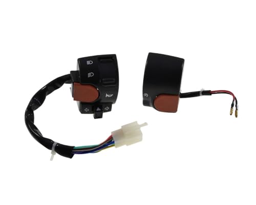 2EXTREME Unité de commutation gauche et droite compatible pour Yamaha Aerox et MBK Nitro jusqu'à 2013