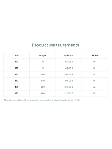 Wdirara Girl's Butterfly Print Elastic Waist Wide Leg Ripped Jeans Denim Pants Blue 140 #TOP6