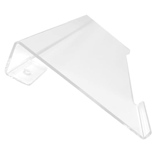 TOKIDNY Soporte para Teclado de Ordenador para Escritorio Acrílico Transparente 40X30 CM Elevador Ergonómico Estable para Oficina y Juegos Accesorio Multifuncional para PC