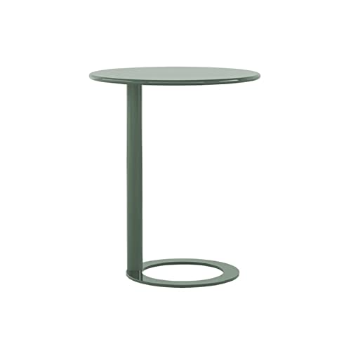 Mesa Auxiliar, sofá Mesas auxiliares Mesa de Centro Artesanía de Metal Mini sofá Mesa Auxiliar Interior Mesita de Noche móvil Decoración para el hogar Muebles Mesas de Centro (Colo