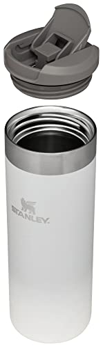 Image of STANLEY AeroLight Transit Bottle 16 oz Locking Drink Through Lid Leak Resistant Water Bottle or Coffee Travel Mug Lightweight Insulated Stainless Steel BPA-Free Cloud