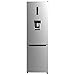 Produktbild Cecotec Frigorífico Combi 2 Puertas con Dispensador de Agua Bolero CoolMarket Combi 322 WD Inox D. 322 L, Altura 185 y 60 cm de Ancho, Bajo Consumo, Motor Inverter Plus, Total No Frost