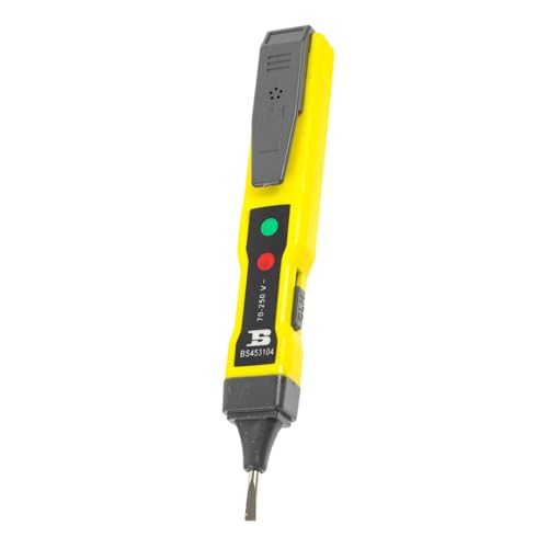 NUOBESTY Electric Test Pencil Alarm Non- Voltage Detector for 12-220v Phase Line Breakpoint Detection Pencil