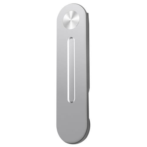 Soporte magnético para teléfono en portátiles, clip lateral de aleación ajustable WATIIFUFU