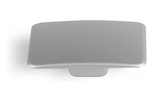 Blister Con 4 Pomos MetÁLicos Para Mueble, Con Acabado Aluminio MOD.782 37X37Mm Rei