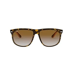 Ray-Ban Lunettes De Soleil Carrées En Lumière La Havane Cristal Brun Dégradé Rb4147 710/51 60