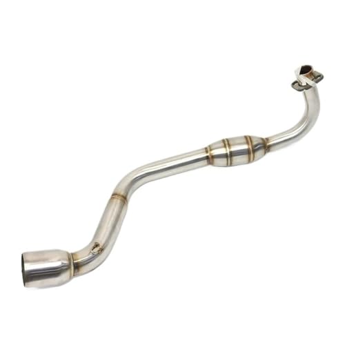 Tubo enlace frontal de escape para renovar tu MSX125 en rutas de ciudad