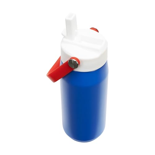 Image of PUMA unisex-adult 18oz Insulated Stainless Steel Water Bottle With Straw & Carry Handle
