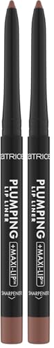 Catrice Cosmetics Plumping perfilador de labios voluminizador, hidratar/humectar, de larga duración, matificante, color intenso, mate, 0.35 g (Paquete de 2)