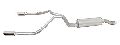 Image of Gibson 66568 Stainless Cat-Back Dual Split Exhaust System