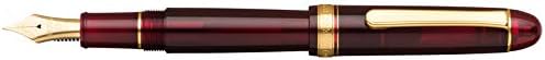 Platinum Fountain Pen #3776 Century Burgundy Fine Soft PNB-15000#71-0
