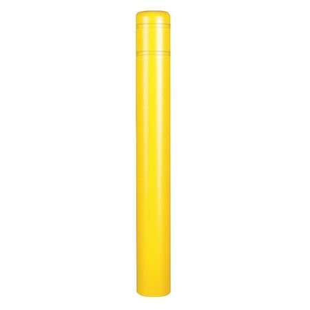 Post Sleeve, 8-7/8 in Dia., 72 in H, Yellow