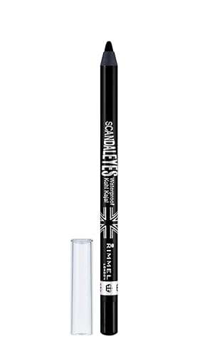 Rimmel ScandalEyes Curve Alert Mascara with ScandalEyes Waterproof Kohl Kajal Liner, 1 Set, Combo