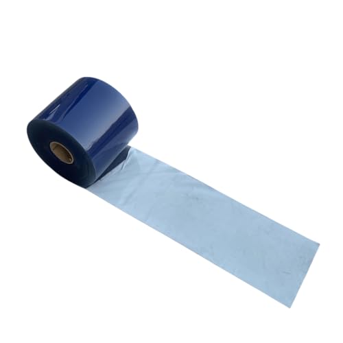 Image of SMART PACK Transparent PVC Strip Curtain Roll for Door, Window, Ex. | Industrial, Dustproof PVC, Commercial, Factory Strip Curtain | Size - 200x3 MM, 50 Meter, Pack of 1