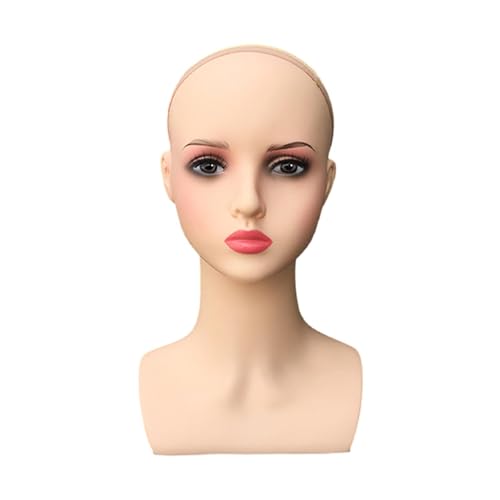 Soporte para cabezas de maniquí que estabiliza tus pelucas y gafas para peinados impecables
