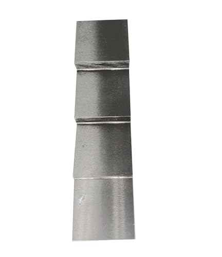 Bloque de calibración ultrasónico 4 pasos 1018 acero miniatura 1