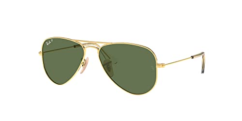 Image of Ray-Ban Junior Kids' Rj9506s Metal Aviator Sunglasses