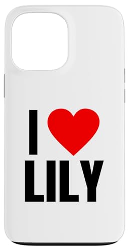 I Love Lily ���O �p�[�\�i���C�Y ���f�B�[�X �n�[�g BFF �t�����h �K�[���Y �X�}�z�P�[�X iPhone 13 Pro Max �p