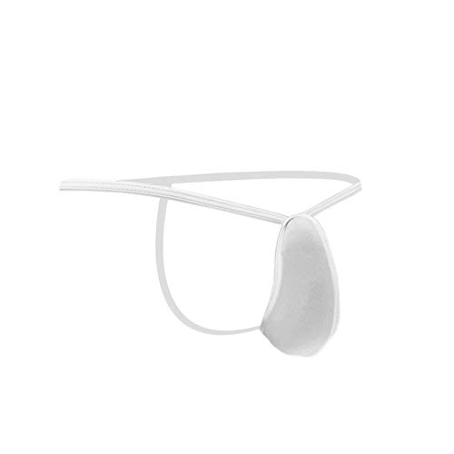 Yomie sous-vêtements Soyeux en Soie glacée pour Hommes String Sexy retourné