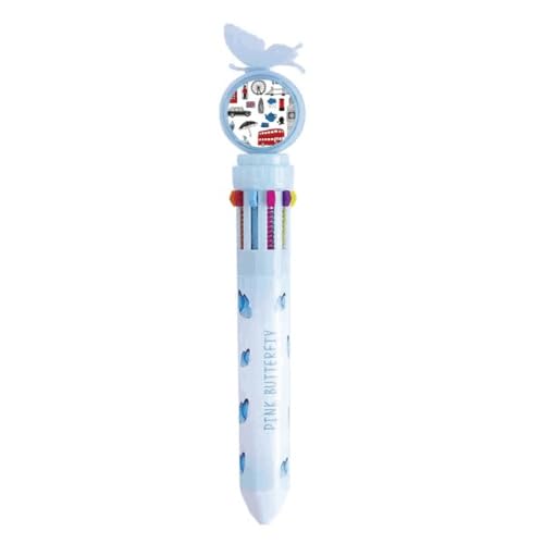 Stylo-bille multicolore London idéal pour organiser ses cours au quotidien