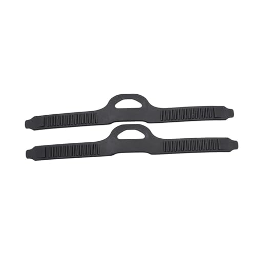 Colaxi 2Pcs Fin Straps Quick Release Buckles Adjustable Universal Comfortable Part Fin Flippers Strap Replacement for Swimming Diver, S and M