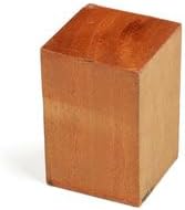 Exotic Wood Zone Bottle Stopper Blank 3" x 2" x 2" | Square Wood Blank | Wood Blocks| Lathe Blank | Various Species to Choose from (1Pc) (Plantation Genuine Mahogany (Indian))